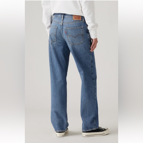 Levi’s ‘94 Baggy Jeans Straight Leg 90s High Rise Blue Slouchy Oversized - Picture 2 of 12